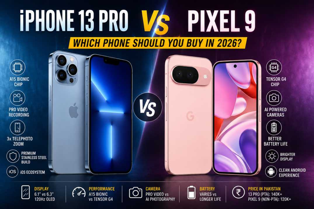 iPhone 13 Pro vs Google Pixel 9: Which Smartphone Is the Better Buy in 2026?